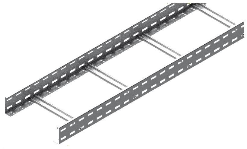 DKP400H100/6 N drabinka - grubość blachy 1,50 mm