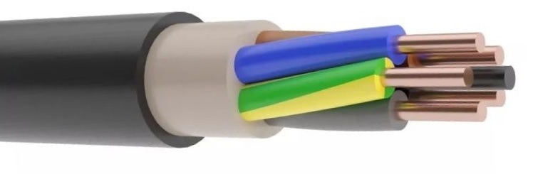 Kabel energetyczny YKY-żo 5x1,5 RE 0,6/1kV DRUM