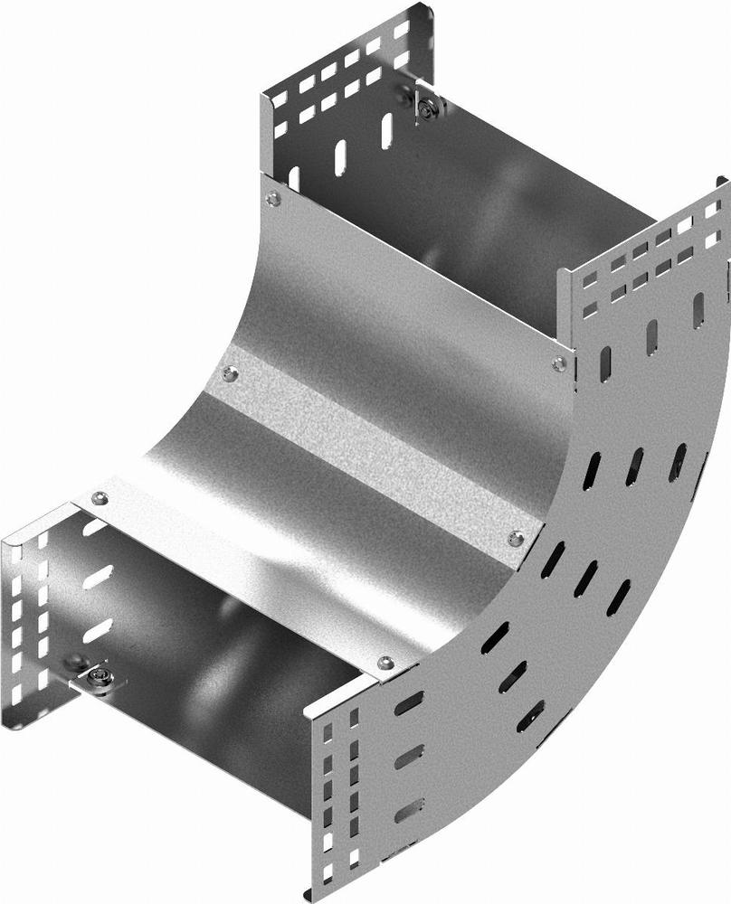 LUNP400H100 łuk pionowy 90° 

 - grubość blachy 1,50 mm
