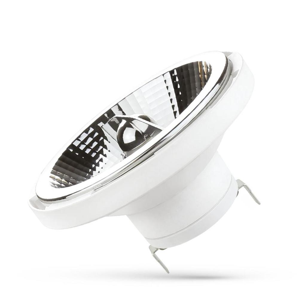 żarówka SPECTRUM LED AR111 G53 12V 14W SMD 45ST WW 5 lat gwarancji biały