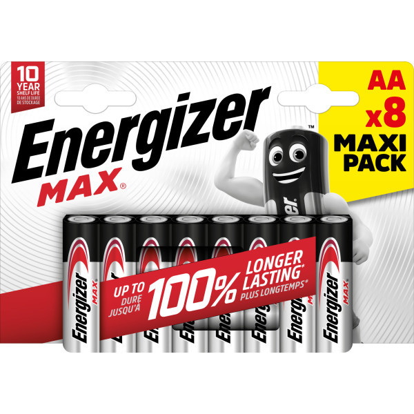 bateria ENERGIZER MAX AA LR6 /8 eco