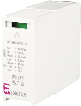 moduł wymienny ogranicznika przepięć MOD.ETITEC ML T123 300/12,5  T1, T2, T3 (B, C, D)