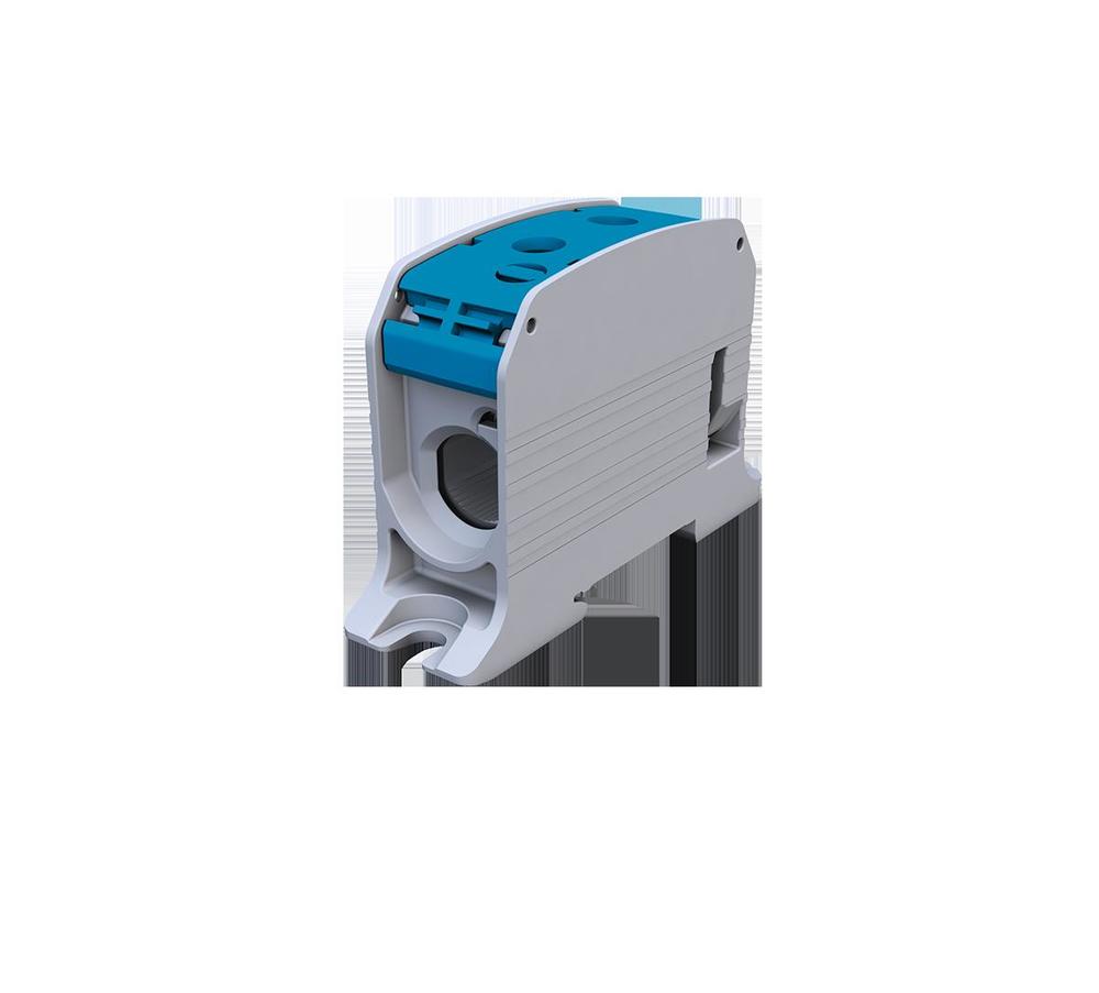 złączka szynowa gwintowa AL/CU STB 95 87510 /zacisk KE 6-95mm2 niebieski SIMBLOCK