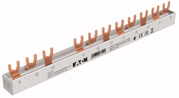 EVGK-3PHAS/N/8MODUL/LS szyna łączeniowa 3+N 8MU do łączenia wyłączników różnicowoprądowych 3-faz. z innymi aparatami