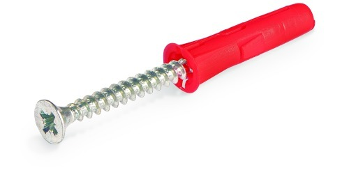 kołek uniwersalny 6x28mm z wkrętem 4,0x35mm, 
(op/10 szt)