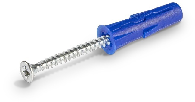 kołek uniwersalny 8x32mm z wkrętem 4,5x40mm, 
(op/8szt)