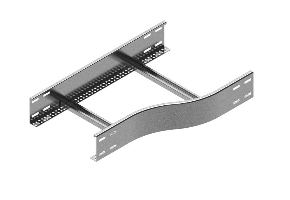 RDPC200/100H100 N redukcja drabinki prawa - grubość blachy 2,00 mm