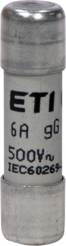 wkładka topikowa cylindryczna CH10x38 gG 6A/500V 002651015