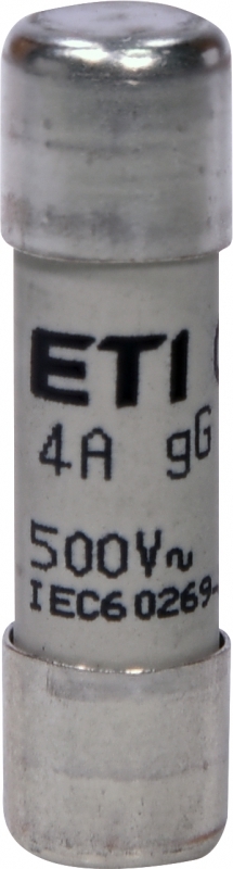 wkładka topikowa cylindryczna CH10x38 gG 4A/500V 002651014