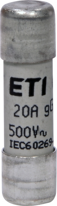 wkładka topikowa cylindryczna CH10x38 gG 20A/500V