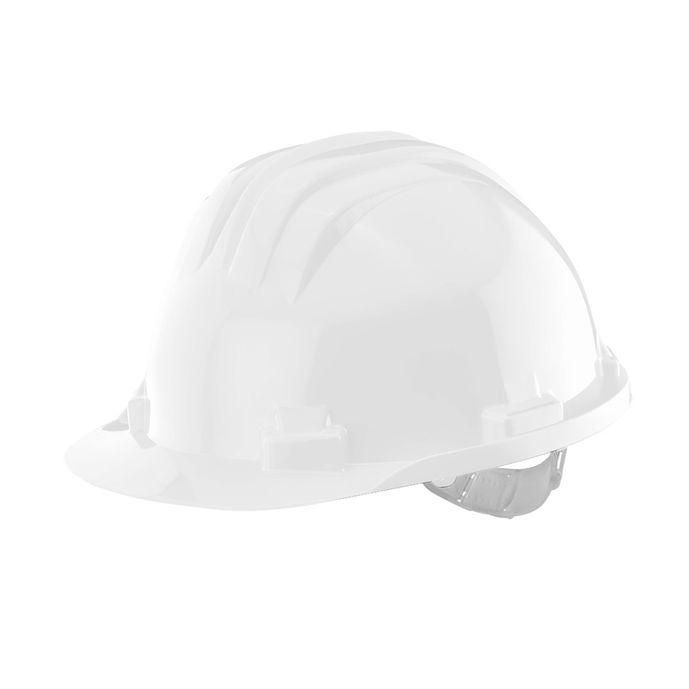 kask ochronny atestowany, biały