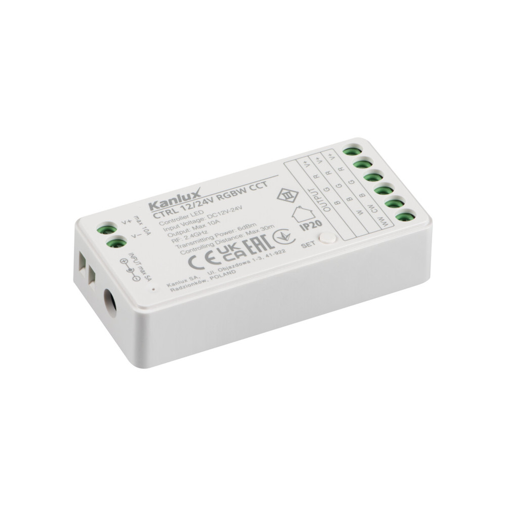 kontroler do taśm LED CTRL 12/24V RGBW CCT