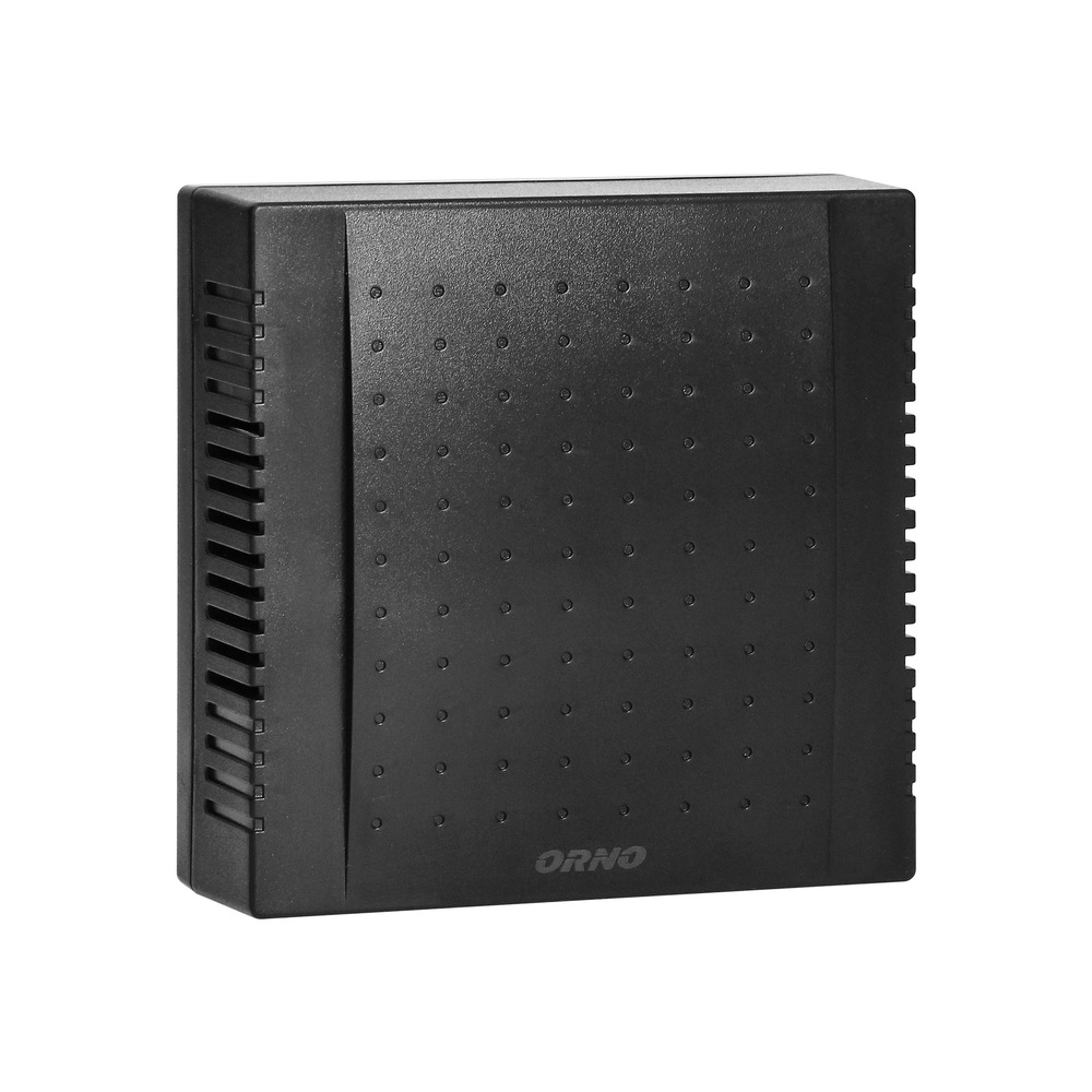 dzwonek przewodowy elektromechaniczny dwutonowy, QUARTO AC, 230V, czarny
