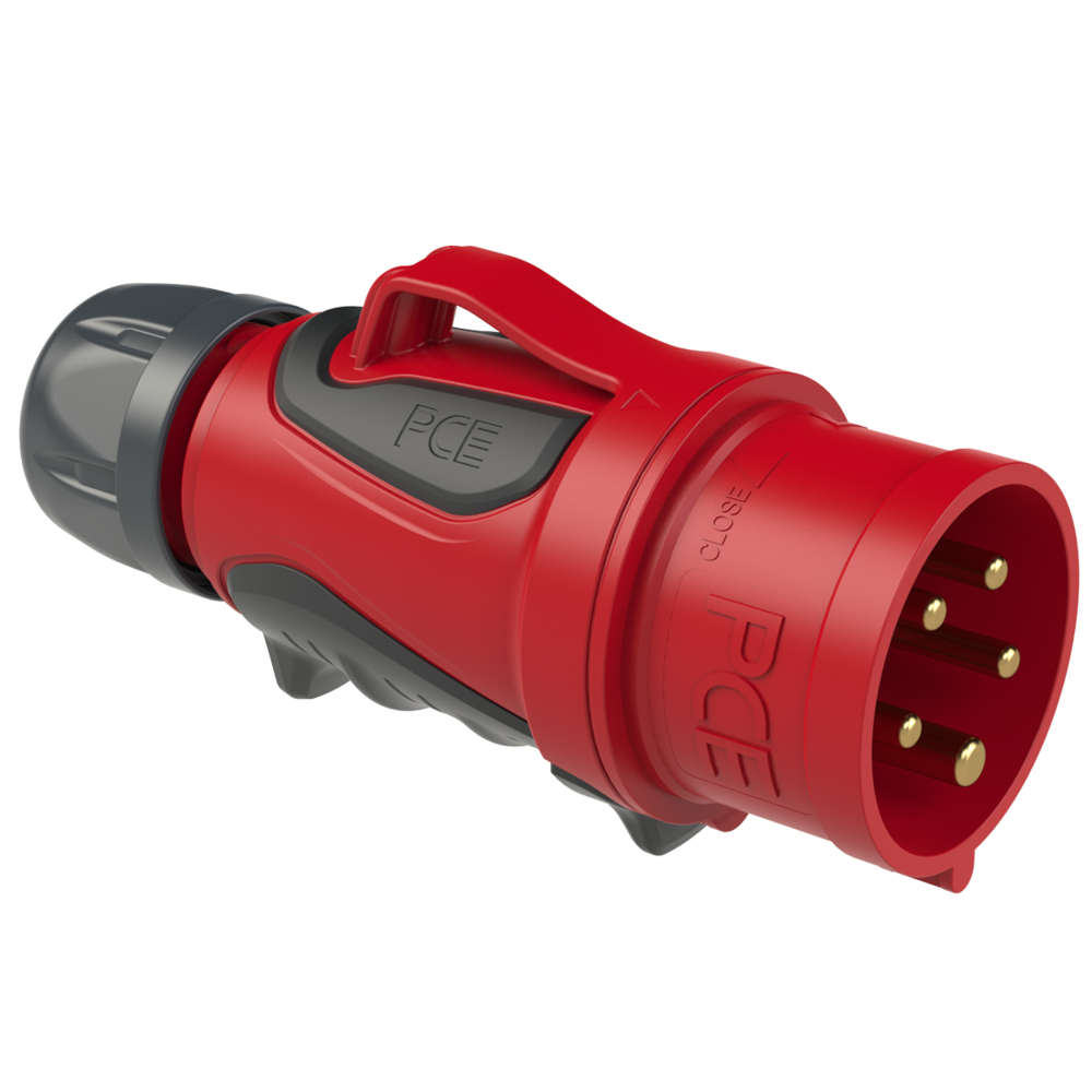 wtyczka siłowa przenośna 32A/5P 400V 3P+Z+N GRIP
