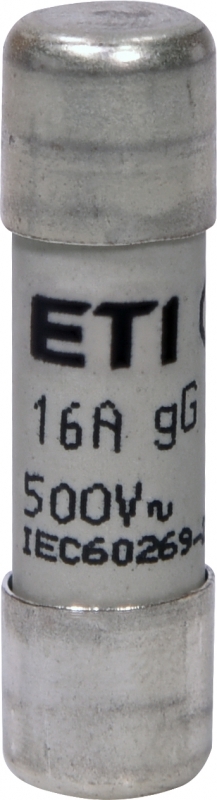 wkładka topikowa cylindryczna CH10x38 gG 16A/500V