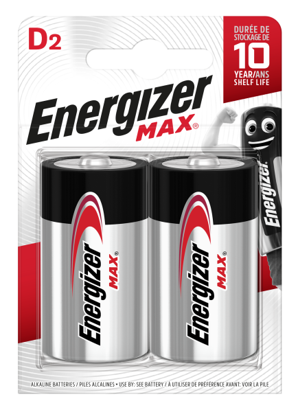 bateria ENERGIZER MAX D LR20 /2 szt.