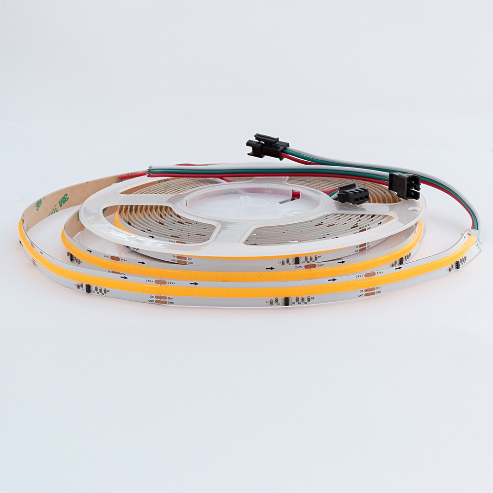 taśma LED NEXTEC 24V COB 12W 360LED IP20 6000K Digital IC SM16703/WS2811  5m / 10mm
