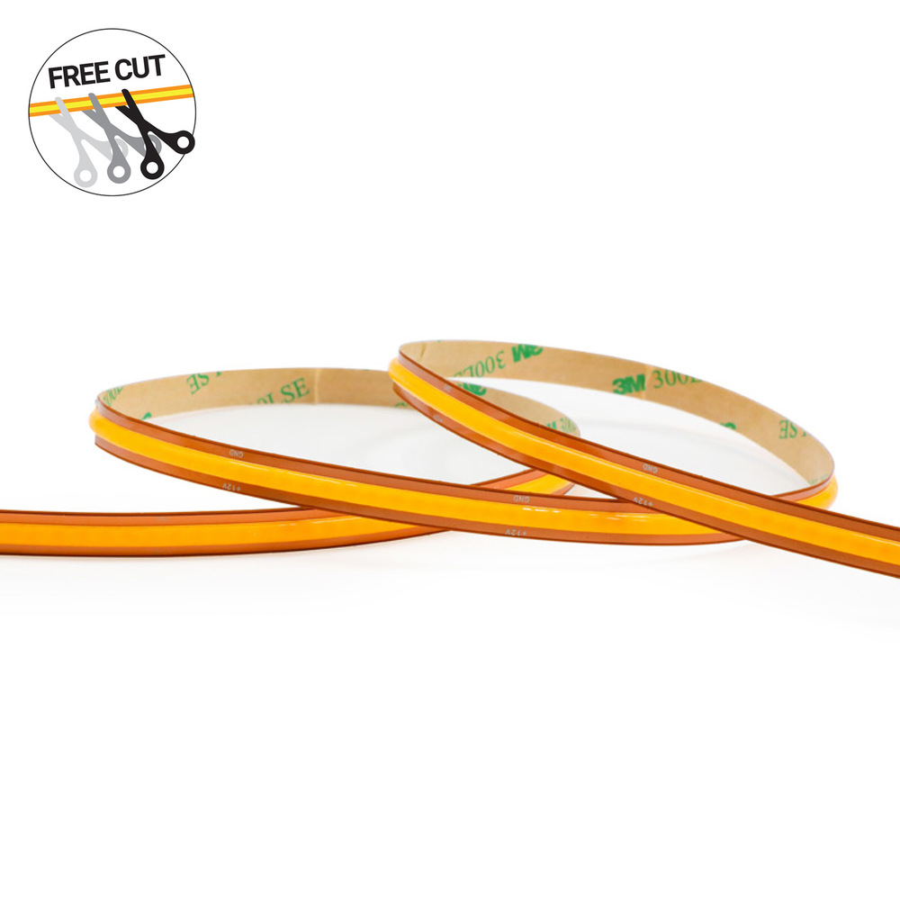 taśma LED NEXTEC 24V COB 13W 528LED IP20 3000K  70lm W RA>90  10m / 8mm FREE CUT