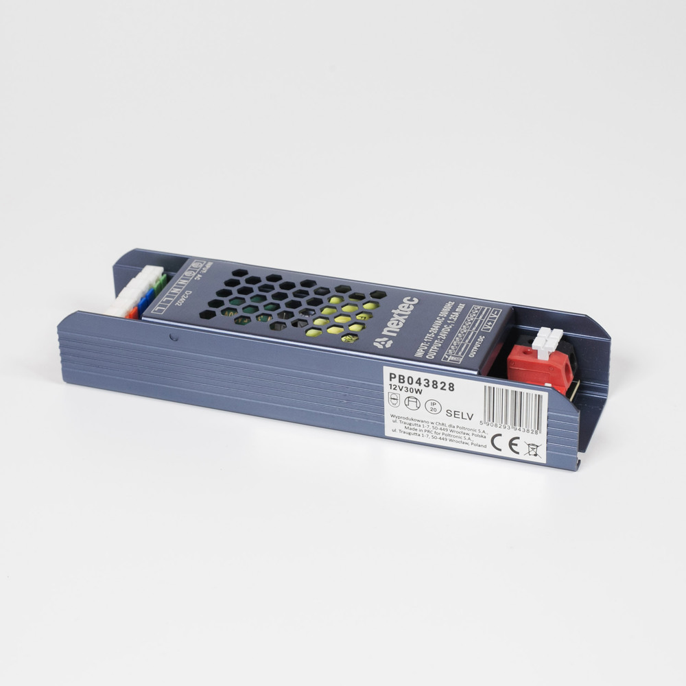 zasilacz modułowy BLUE 12V / IP20 / 2,5A / 30W