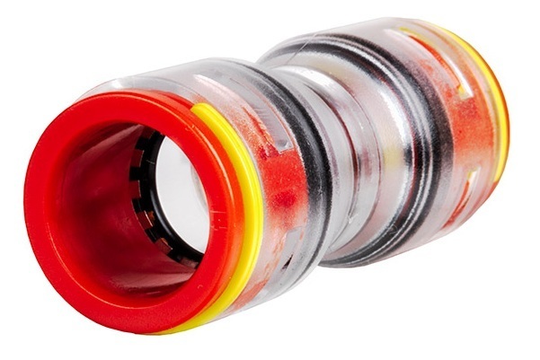 złączka przelotowa do mikrorurek 12/8mm