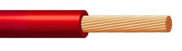 przewód instalacyjny jednożyłowy H07V-K (LgY) 10 czerwony 450/750V (v) ring CPR