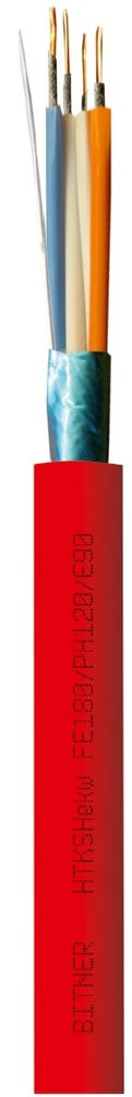 kabel HTKSHekw FE180/PH120/E90 1x2x0,8 mm ognioodporny, bezhalogenowy, telekomunikacyjny