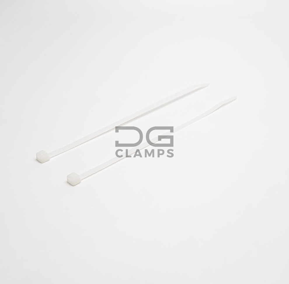 opaska kablowa biała 4,8x370mm, Materiał PA 6.6