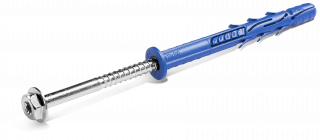 kołek ramowy z kołnierzem R-FF1 10x100mm z wkrętem z łbem sześciokątnym i TORX, [op.6szt.]
