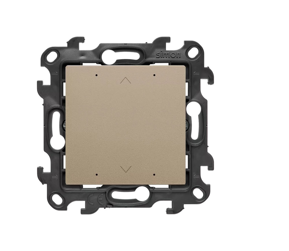 Simon 24 GO WS24P-24391338-034 sterownik do rolety, żaluzji, markizy, firany, sterowany smartfonem [WiFi]; 2x5 A, 230 V (moduł); szampański mat