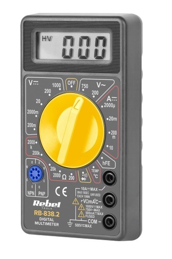 miernik uniwersalny REBEL RB838 v.2