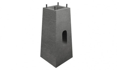 fundament B-60 (1000/320) ROSA + 4xM18/250/S35/ST/4N4PZ4PS/ST/AB/K 250x250 170kg