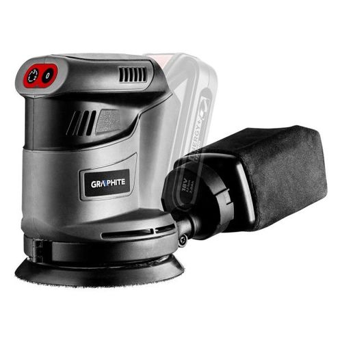 Szlifierka mimośrodowa Energy+ 18V, Li-Ion, stopa 125 mm, bez akumulatora