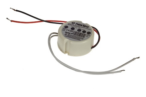 zasilacz LED 1,25A 15W 12V IP20 okrągły PS-M-R-15W12V1.25A