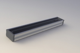 Profil LED Natynkowy A, długość 202cm, aluminiowy