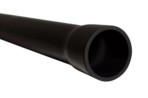 Rura przyłączeniowa sztywna UV z kielichem RPS-UV-M (RHDPE) 50/3,5 - 6 m (220szt/paleta)