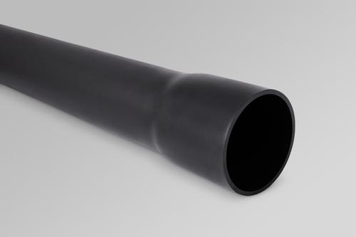 SRS Rura osłonowa sztywna z kielichiem ROS-M (RHDPE) 110/5,5 - czarna (50szt/paleta)