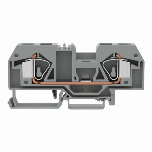 złączka przelotowa szynowa 2-przewodowa 16mm2 niebieski