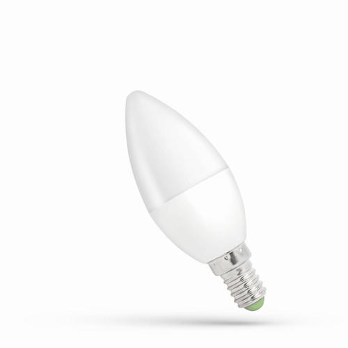 żarówka LED E14 230V 6W WW swieczka SPECTRUM