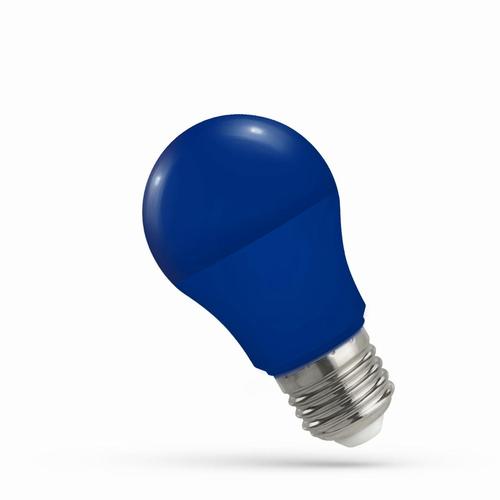 żarówka LED E27 5W BLUE GLS A55 kula niebieska