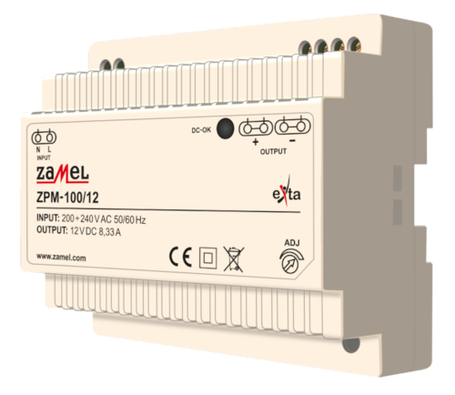 zasilacz impulsowy ZPM-100/12