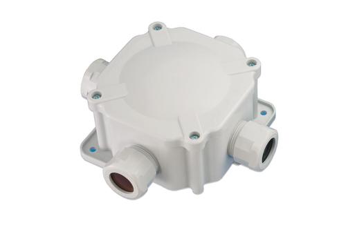 puszka hermetyczna 27/P, PG21, 5 zacisków (5x6mm2), IP67 szary op.20szt.