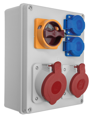 rozdzielnica R-BOX 240/16A/5P 32/5 2x230V LOP B.1095W