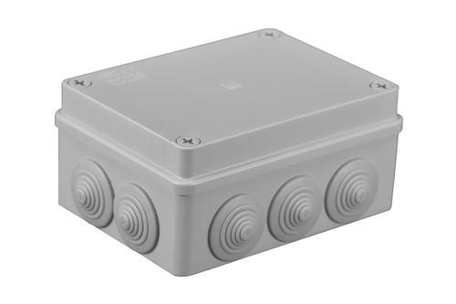 puszka instalacyjna natynkowa hermetyczna 150x110x70, 10 dławików, IP65
