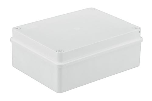 puszka instalacyjna natynkowa hermetyczna 190x140x70 bez dławików IP65 biały