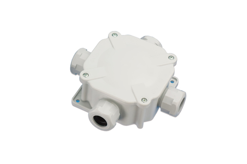 puszka instalacyjna natynkowa hermetyczna PH PG16, IP 67 (5x4mm2) szary op.50szt.