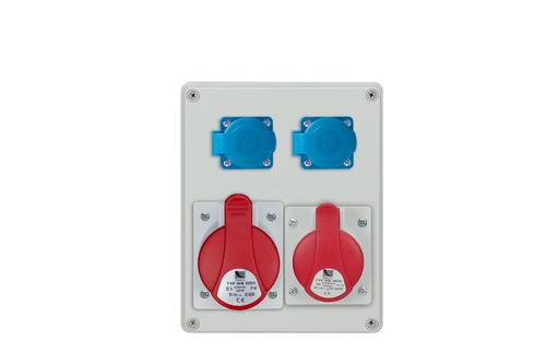 rozdzielnica R-BOX 240 16A/5P 32/5P 2x230V B.1098