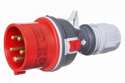 wtyczka siłowa przenośna 16A/5P 400V 3P+N+Z IP44 WPP 922070
