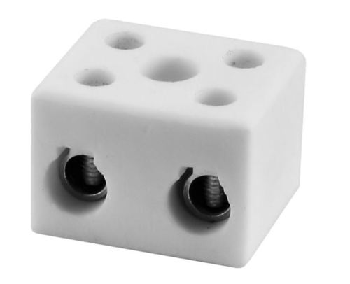 złączka gwintowa porcelanowa CPO-30A-2P 2-torowa 16mm2 biały