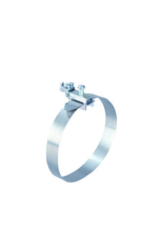 opaska uziemiająca OU-2 fi8-50mm metaliczny