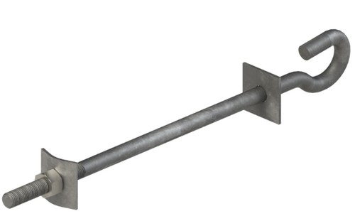 śruba hakowa M16-350 ocynk ogniowy